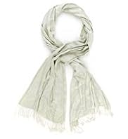 Per Una Jacquard Floral Scarf with Modal