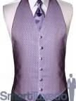 Milano Vest and Bow Tie (Not a Windsor Band as Shown in Picture) - Color Lavender