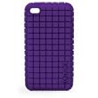 Speck Pixelskin For Ipod Touch 4G Purple Lightweight Soft Touch Silicone Protective Case