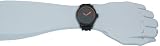 Kenneth Cole Reaction Men's RK1236 Triple Black Orange Details Watch.