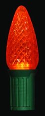 C9 Amber Faceted LED Replacement Bulbs- 25 bulbs box C9 Amber Faceted LED Replacement Bulbs- 25 bulbs box