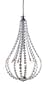 ELK Lighting Elliptical 8-Light Chandelier In Plated Chrome Finish