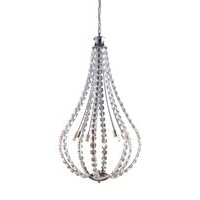 ELK Lighting 30011-8 Elliptical 8 Light Ceiling Pendant in Plated Chrome by ELK Lighting