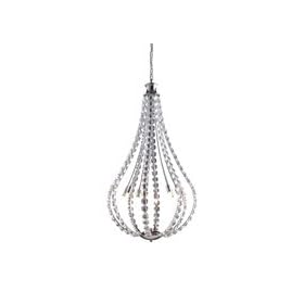 ELK Lighting Elliptical 8-Light Chandelier In Plated Chrome Finish