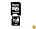 Transcend 256MB High-Speed 80X Mini SD Card- TS256MSDM80