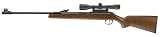 RWS .22 Pellet Model 34 Combo Rifle (Wood, Large)
