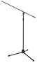 OnStage Microphone Stand with Boom (Black)