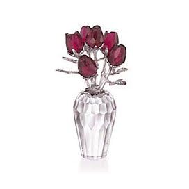 Swarovski Crystal Red Roses