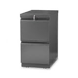HON Brigade Mobile Pedestal File w/D Pulls, 2 File Drwrs, 22-7/8d, CCL
