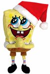 Ty Spongebob Beanie Baby Spongebob Jollyelf Christmas