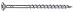 Milwaukee 48-30-3041 No. 8 by 2-1/2-Inch Coarse Thread Decking Collated Screw (1,000 per Box)