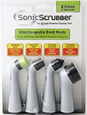 Sonicscrubbers #BPK Sonic Kitchen Brush Pack