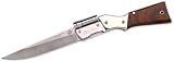 440c Carbon Sniper Rifle Folder Pocket Knife +Led Light