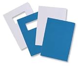 Produkt-Bild: Rexel Acco Einbanddeckel (Ledernarbung, mit Fenster, 280 g/qm, Format A4) 25 x 2 St&uuml;ck wei&szlig;
