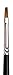 da Vinci Oil & Acrylic Series 1800 Maestro Oil Paint Brush, Bright Kolinsky Red Sable, Size 4
