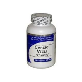 Cardio Well Classic (100 Capsules) Concentrated Herbal Blend - Dietary Supplement