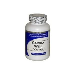Cardio Well Classic (100 Capsules) Concentrated Herbal Blend - Dietary Supplement by Get Well Natural