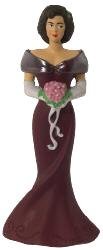 Bridesmaids Burgundy Dress