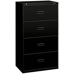 HON Lateral File Cabinets - Black