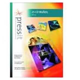 PressIT DVD/CD Label Packs - CD Wallets (25)