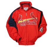 Baseball Jacket - St Louis Cardinals Premier Jacket by Majestic font color=#99 (Infant Medium)