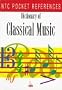 Dictionary of Classical Music (Ntc Pocket Reference Series)