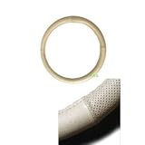 Geniune Leather Steering Wheel Cover - Natural