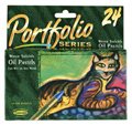 WATER SOLUBLE OIL PASTELS 24 CT