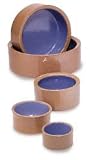 CROCK TAN/BLUE 5 INCH