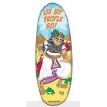 Inflatable Pharaoh Punching Bag for Passover Fun