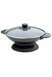 White And Brown - W 140 - Wok avec Couvercle Shan - 4 L - 1800W