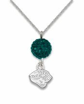 Jacksonville Jaguars Ovation Crystal Necklace