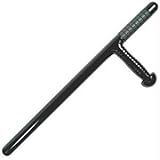 24 in. Side Handle Police Baton, Rubber Grip