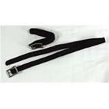 Spur Strap Blk Plait Nyln