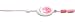 Doberman Mini Mobile Personal Alarm - Pink