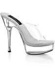 Allure 5.5 Clear Heel Stiletto