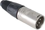 Neutrik NC4MX XLR Male Nickel 4-Pin