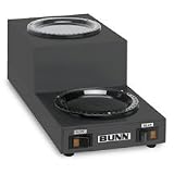 BUNN 12882.0006 Coffee Decanter WS2 Warmer 120V W/AUX/Black Finish