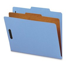 Quality Product By Smead Manufauring Company - Classification Folder 1Div-2"Exp 2/5 Cut Ltr 10 GYGN