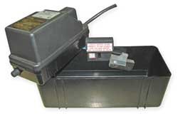 Dayton 2HXZ6 Condensate Pump, Shallow Pan, 1/50 HP, 115V