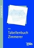 Tabellenbuch Zimmerer. Schülerband