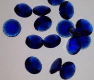 Sapphire 7mm Soft Edible Diamonds 100 Pack