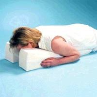 Hermell Products Large Face Down Pillow