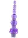 Doc Johnson Spectragels Beaded Anal Vibrator, Purple