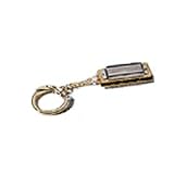 Musical Instruments : Hohner Little Lady Harmonica Keychain