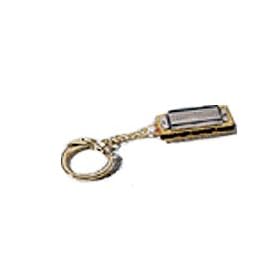 Hohner Harmonicas 109 Little Lady Keychain Key Harmonica, Chrome