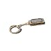 Hohner Harmonicas 109 Little Lady Keychain Key Harmonica, Chrome