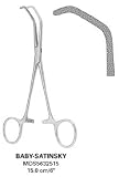[Itm] 6, 15 cm [Acsry To]: Vena Cava Forceps, Baby Satinsky - 6, 15 cm