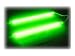 Revoltec COLD-LIGHT CATHODES Twin-Set - System cabinet lighting (cold cathode fluorescent lamp) - green