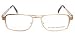 Hart Schaffner Marx 739 Brushed Gold Eyeglasses